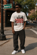 1969 York Riots T-Shirt – Audace Culture limited drop, detail view